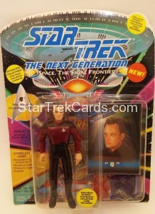 Star Trek The Next Generation Playmates Action Figure Card Q Alternate