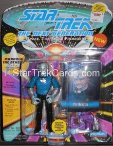 Star Trek The Next Generation Playmates Action Figure Card The Benzite Alternate