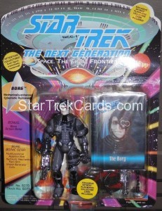 Star Trek The Next Generation Playmates Action Figure Card The Borg Alternate