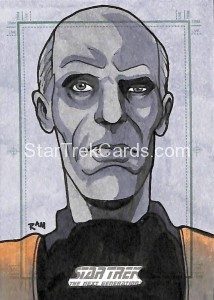 Star Trek The Next Generation Portfolio Prints Series One Sketch Rich Molinelli