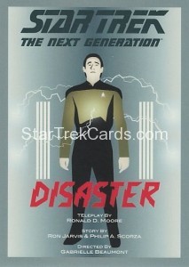 Star Trek The Next Generation Portfolio Prints Series One Trading Card 105