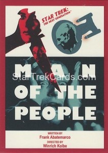 Star Trek The Next Generation Portfolio Prints Series One Trading Card 129