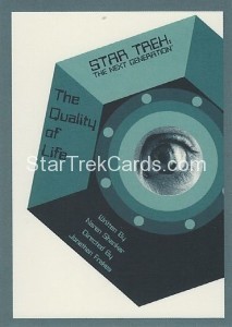 Star Trek The Next Generation Portfolio Prints Series One Trading Card 135