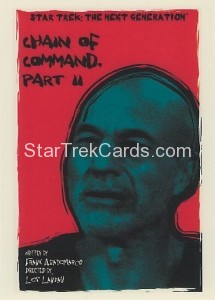 Star Trek The Next Generation Portfolio Prints Series One Trading Card 137