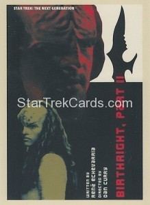 Star Trek The Next Generation Portfolio Prints Series One Trading Card 143