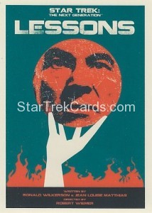 Star Trek The Next Generation Portfolio Prints Series One Trading Card 145