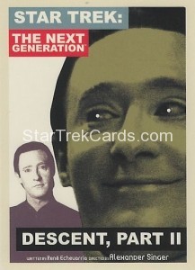 Star Trek The Next Generation Portfolio Prints Series One Trading Card 153
