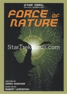 Star Trek The Next Generation Portfolio Prints Series One Trading Card 161