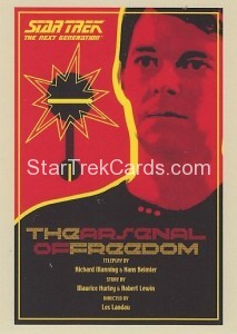 Star Trek The Next Generation Portfolio Prints Series One Trading Card 21