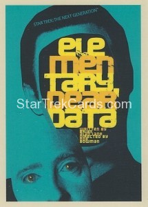 Star Trek The Next Generation Portfolio Prints Series One Trading Card 29