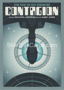 Star Trek The Next Generation Portfolio Prints Series One Trading Card 37