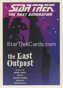 Star Trek The Next Generation Portfolio Prints Series One Trading Card 5