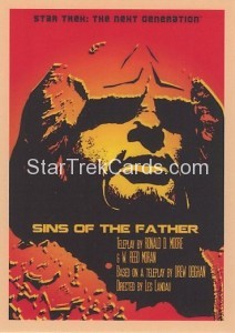 Star Trek The Next Generation Portfolio Prints Series One Trading Card 63