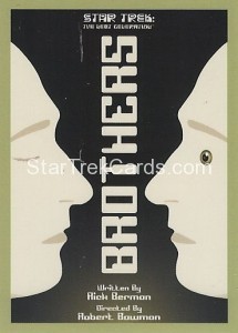 Star Trek The Next Generation Portfolio Prints Series One Trading Card 75