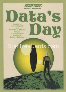 Star Trek The Next Generation Portfolio Prints Series One Trading Card 83