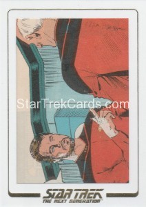 Star Trek The Next Generation Portfolio Prints Series One Trading Card AC01