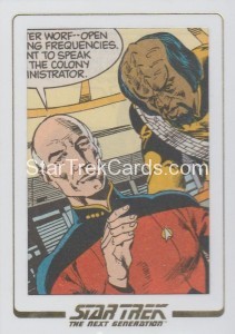 Star Trek The Next Generation Portfolio Prints Series One Trading Card AC11