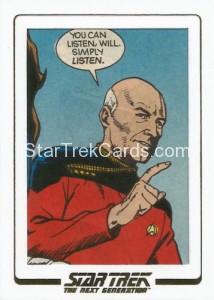 Star Trek The Next Generation Portfolio Prints Series One Trading Card AC21