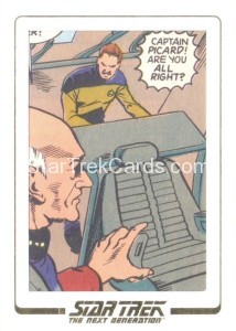 Star Trek The Next Generation Portfolio Prints Series One Trading Card AC431