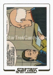 Star Trek The Next Generation Portfolio Prints Series One Trading Card AC47 Alternate