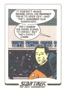 Star Trek The Next Generation Portfolio Prints Series One Trading Card AC55