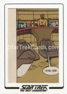 Star Trek The Next Generation Portfolio Prints Series One Trading Card AC59
