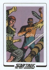 Star Trek The Next Generation Portfolio Prints Series One Trading Card AC61