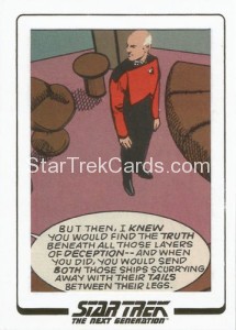 Star Trek The Next Generation Portfolio Prints Series One Trading Card AC65