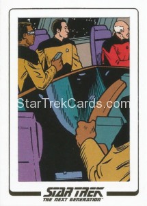 Star Trek The Next Generation Portfolio Prints Series One Trading Card AC71