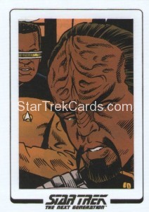 Star Trek The Next Generation Portfolio Prints Series One Trading Card AC73