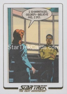 Star Trek The Next Generation Portfolio Prints Series One Trading Card AC75