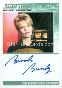 Star Trek The Next Generation Portfolio Prints Series One Trading Card Autograph Brooke Bundy