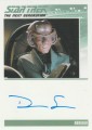 Star Trek The Next Generation Portfolio Prints Series One Trading Card Autograph Dan Shor