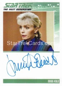 Star Trek The Next Generation Portfolio Prints Series One Trading Card Autograph Jennifer Edwards