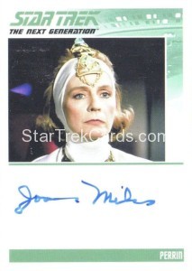 Star Trek The Next Generation Portfolio Prints Series One Trading Card Autograph Joanna Miles