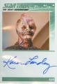 Star Trek The Next Generation Portfolio Prints Series One Trading Card Autograph Karen Landry