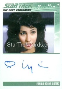 Star Trek The Next Generation Portfolio Prints Series One Trading Card Autograph Lycia Naff