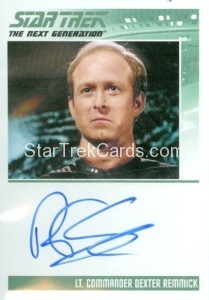 Star Trek The Next Generation Portfolio Prints Series One Trading Card Autograph Robert Schenkkan
