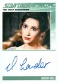 Star Trek The Next Generation Portfolio Prints Series One Trading Card Autograph Rosalyn Landor