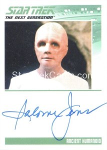 Star Trek The Next Generation Portfolio Prints Series One Trading Card Autograph Salome Jens