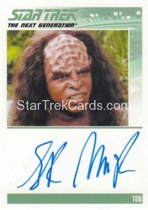 Star Trek The Next Generation Portfolio Prints Series One Trading Card Autograph Sterling Macer Jr