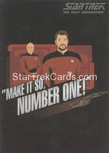 Star Trek The Next Generation Portfolio Prints Series One Trading Card CT1