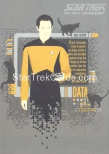 Star Trek The Next Generation Portfolio Prints Series One Trading Card CT3