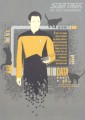 Star Trek The Next Generation Portfolio Prints Series One Trading Card CT3