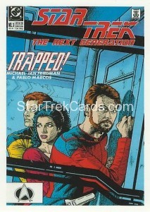 Star Trek The Next Generation Portfolio Prints Series One Trading Card Comic 03