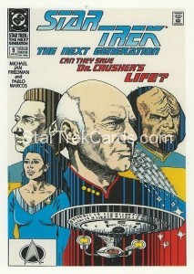 Star Trek The Next Generation Portfolio Prints Series One Trading Card Comic 09