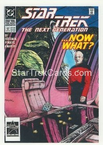 Star Trek The Next Generation Portfolio Prints Series One Trading Card Comic 17