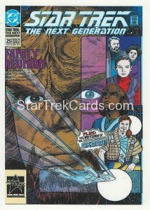 Star Trek The Next Generation Portfolio Prints Series One Trading Card Comic 25