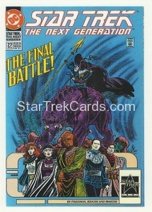 Star Trek The Next Generation Portfolio Prints Series One Trading Card Comic 27