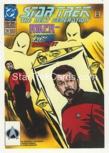 Star Trek The Next Generation Portfolio Prints Series One Trading Card Comic 31